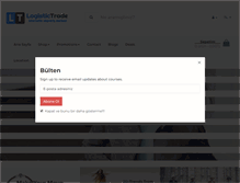 Tablet Screenshot of logistictrade.org